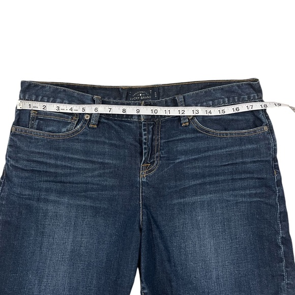 LUCKY BRAND Woman’s Patriotic Laguna Denim Shorts Size 8/29 - Picture 5 of 12